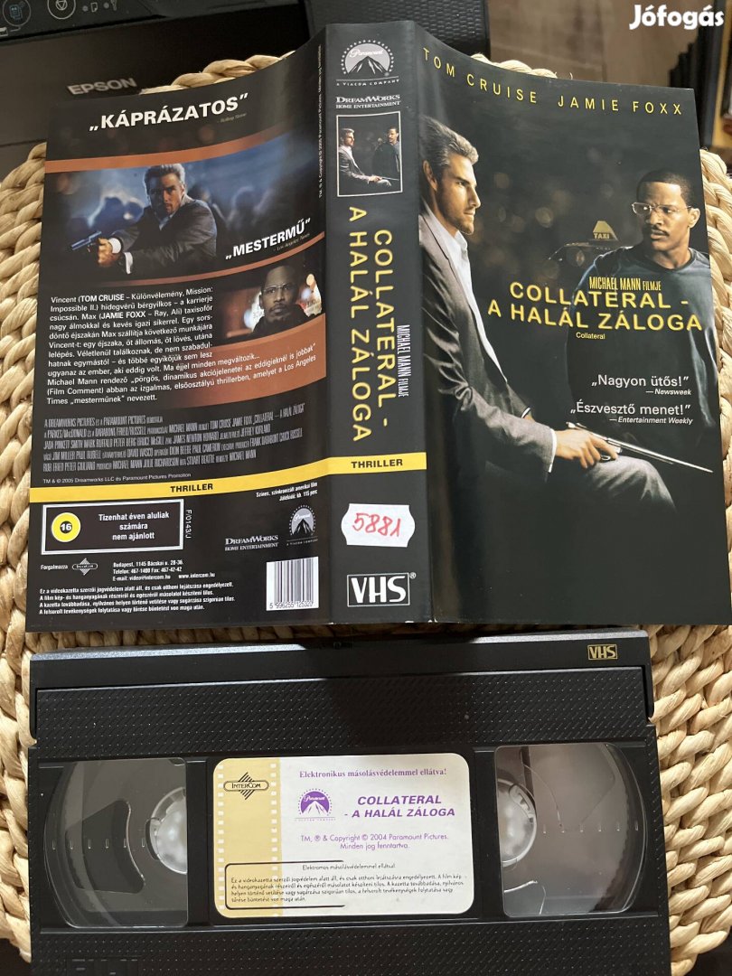 Collateral a halál záloga vhs