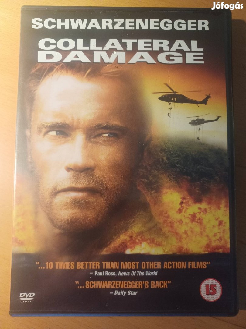 Collateral damage c film Schwarzenegger filmgyűjtőknek