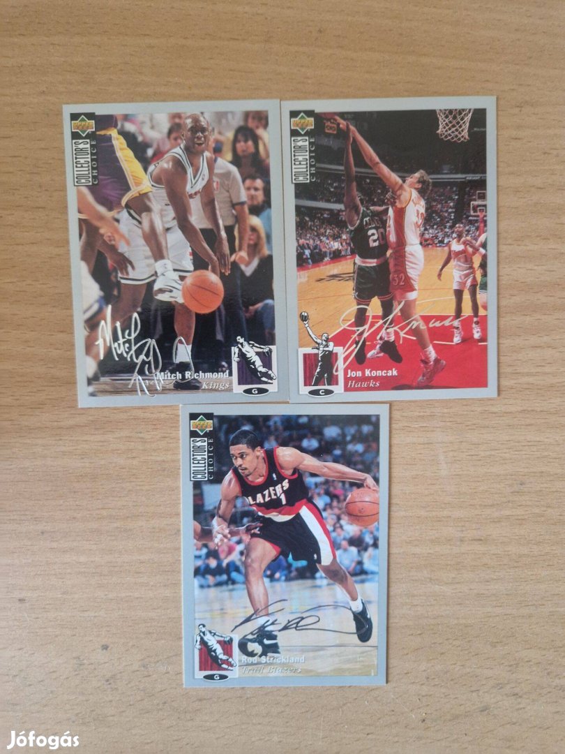 Collectors Choice 1994-95 Silver Signature kosaras kártyák