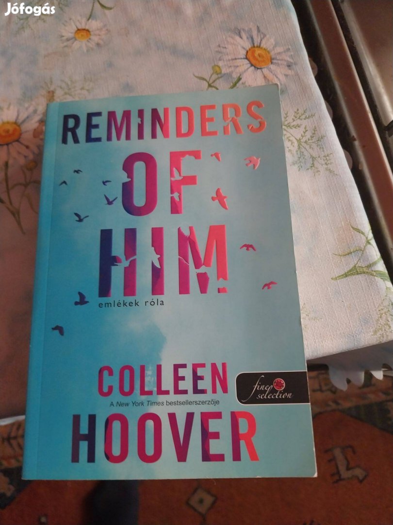 Colleen Hoover:Emlékek róla című könyve eladó