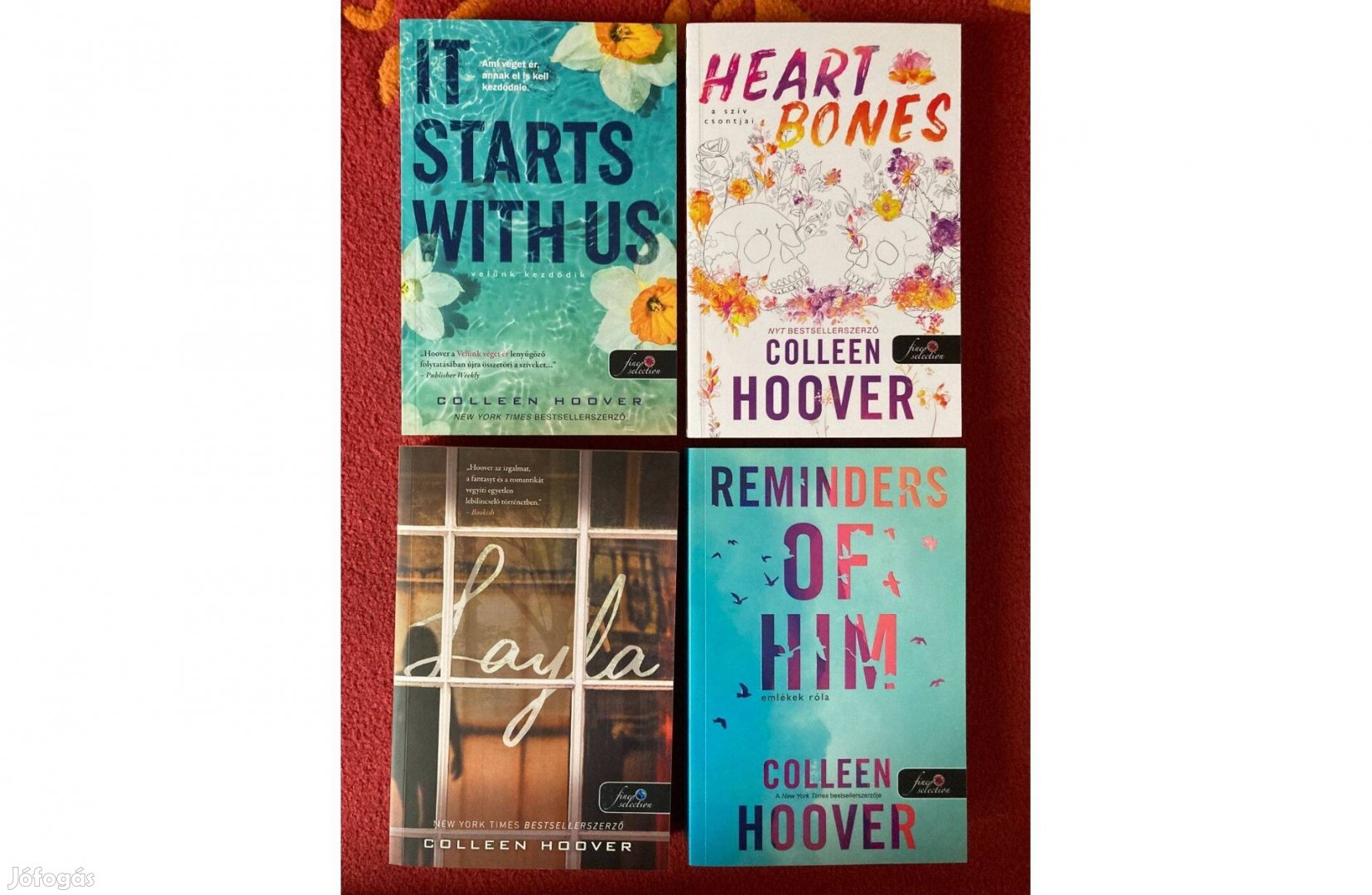 Colleen Hoover Velünk kezdődik, A szív csontjai, Layla, Emlékek róla