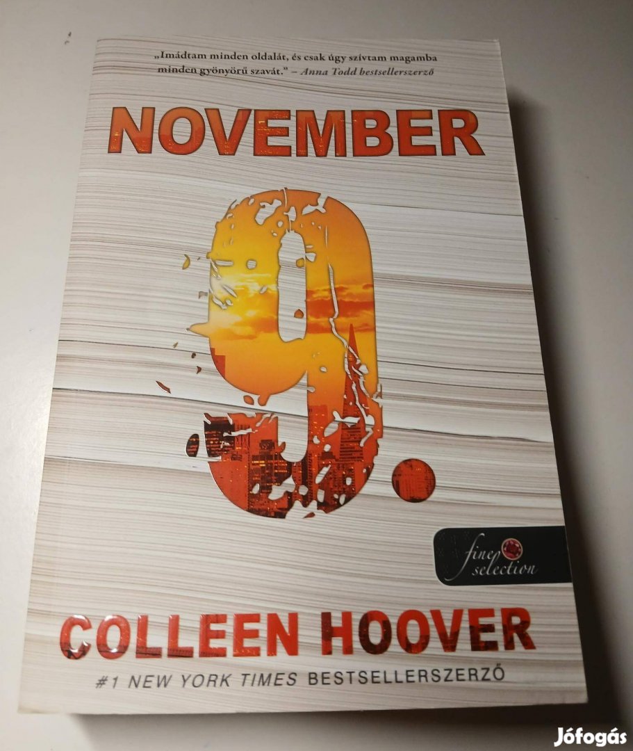 Colleen Hoover - November 9. könyv