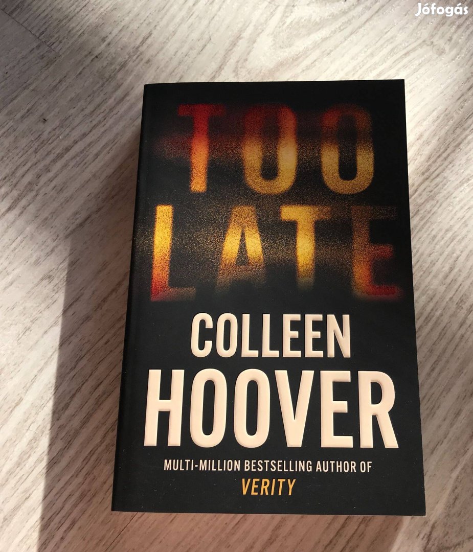 Colleen Hoover - Too late