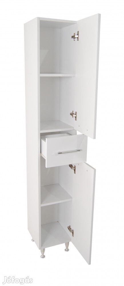 Cologna Simple Fürdőszobai magas szekrény fehér