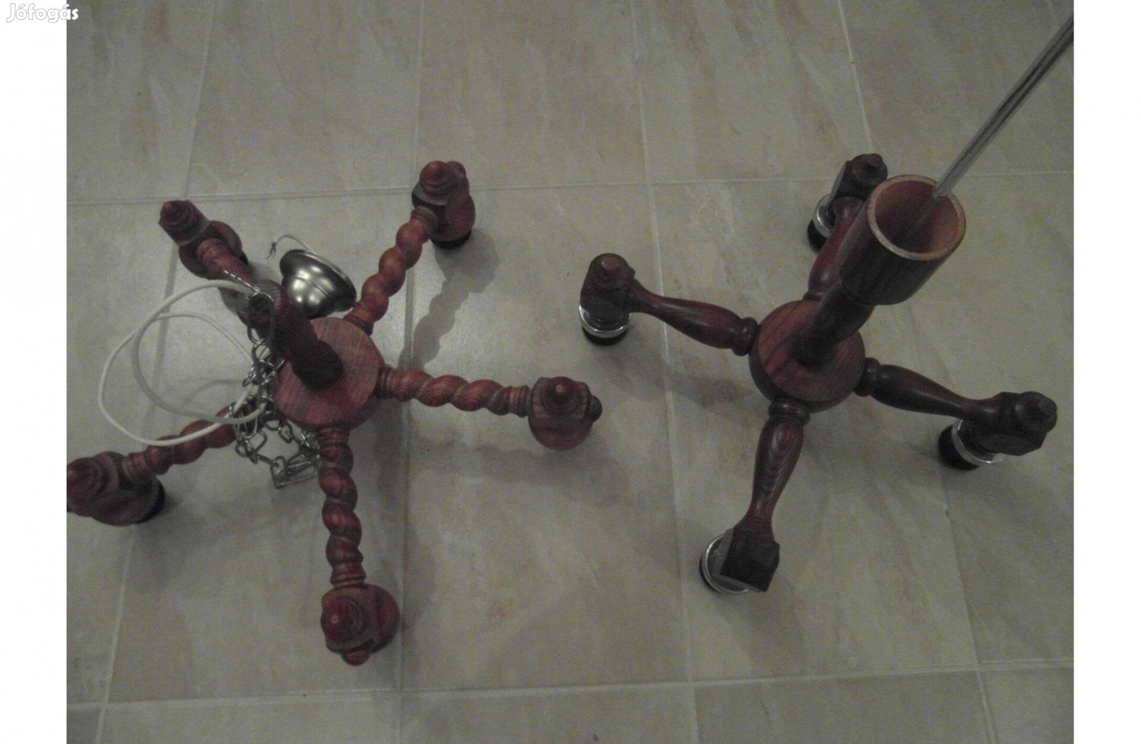 Colonial Kolonial lampa elado, csavart faragas Szeged-Alsova