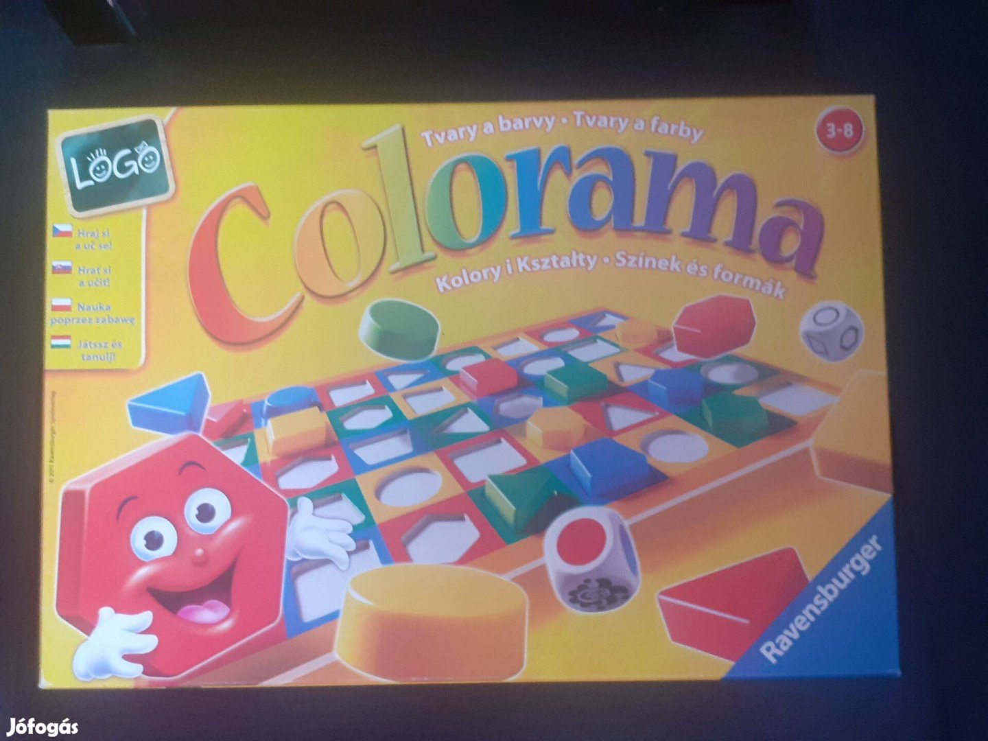 Colorama családi társasjáték gyerekeknek (3+)
