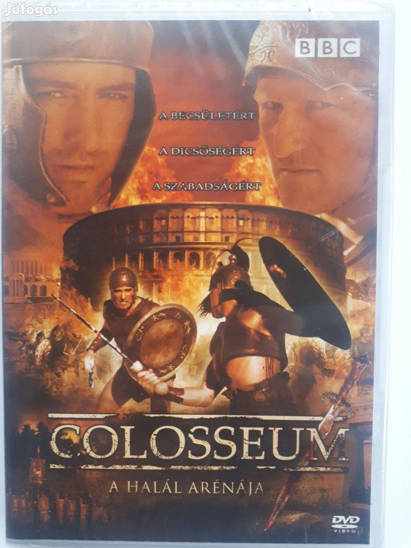 Colosseum A halál arénája bontatlan DVD (posta 510 Ft)