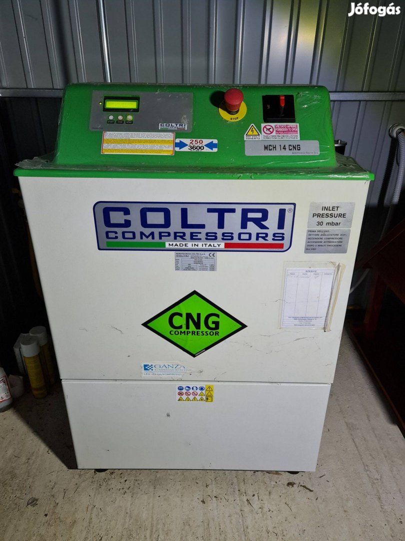 Coltri MCH 14 CNG Kompresszor eladó