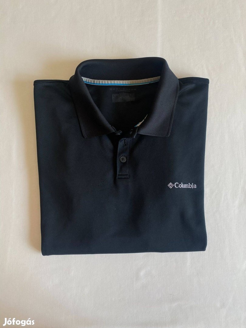 Columbia Omni-Shade férfi galléros póló, sportruházat, XL XXL-es