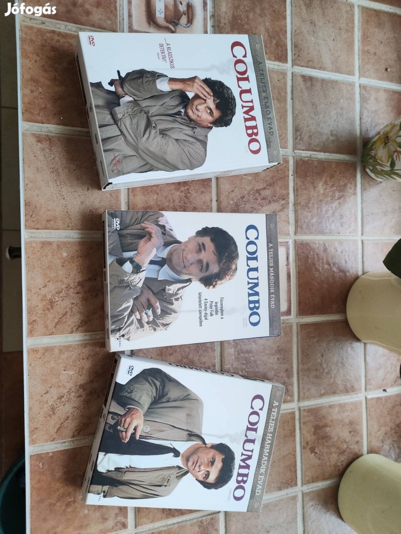 Columbo- 1,2,3 évad DVD