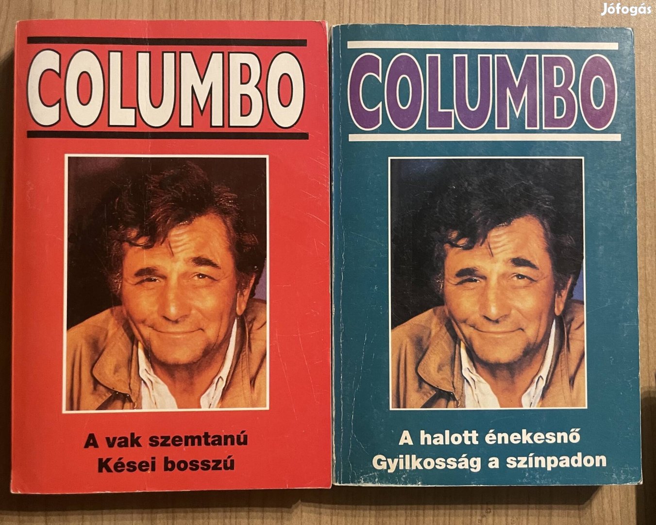 Columbo könyvsorozat két kötete Ritka!