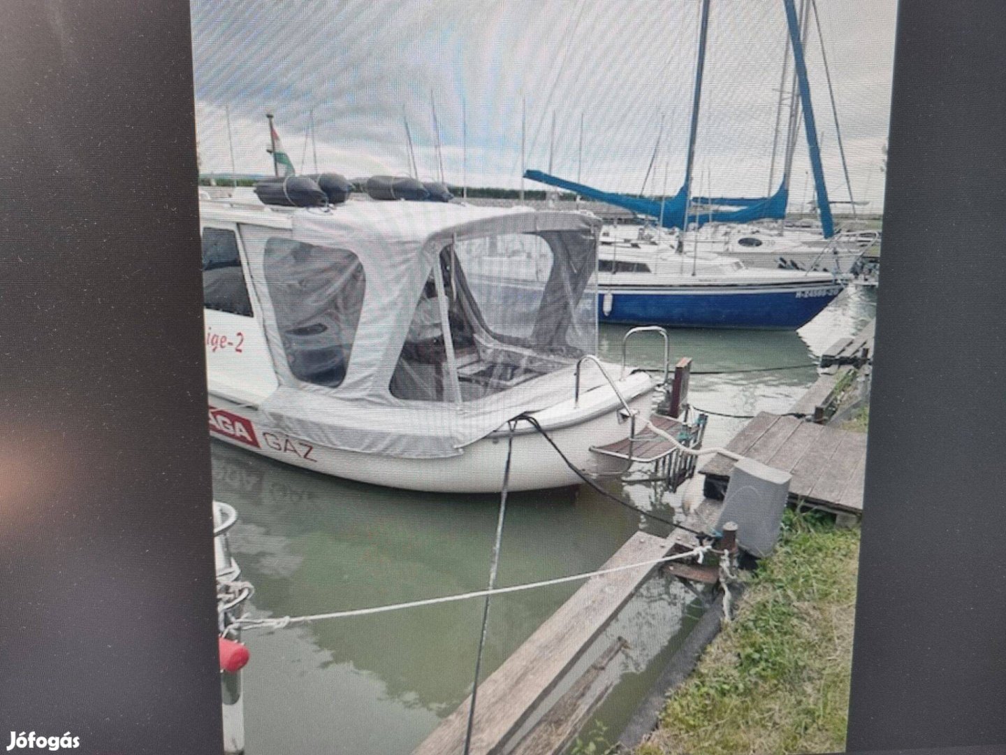 Combi Camp 24 elektromos hajó Balatoni engedéllyel Eladó
