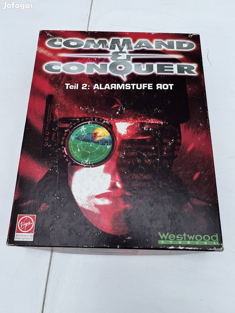 Command Conquer pc játék csak doboz