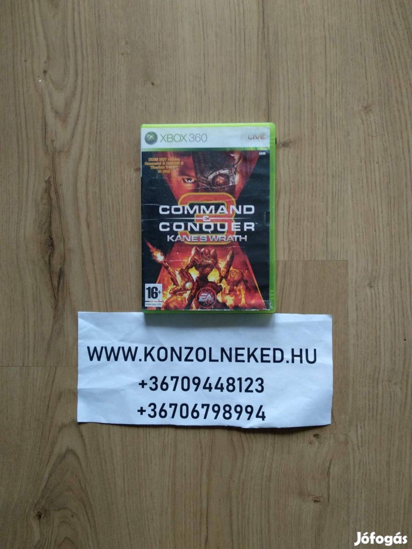 Command & Conquer 3 Kane's Wrath Xbox One Kompatibilis Xbox 360 játék