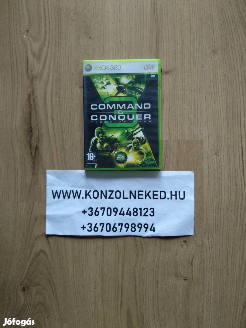 Command & Conquer 3 Tiberium Wars Xbox One Kompatibilis Xbox 360 játék