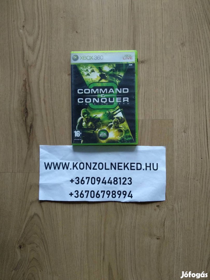 Command & Conquer 3 Tiberium Wars Xbox One Kompatibilis eredeti Xbox 3