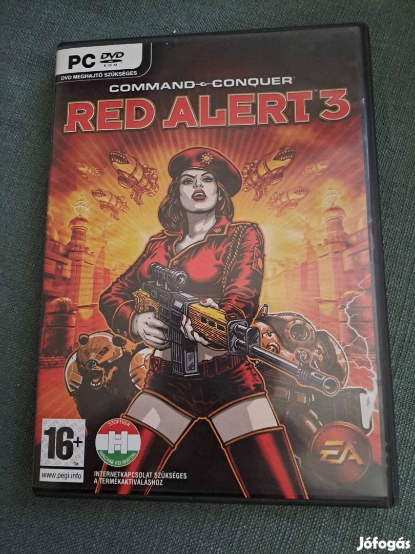 Command & Conquer: Red Alert 3 PC DVD + poszter