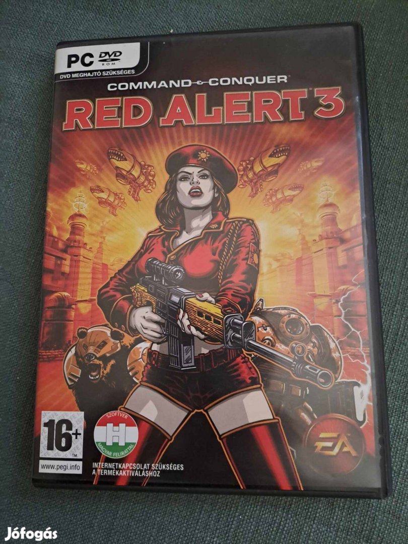 Command & Conquer: Red Alert 3 PC DVD + poszter