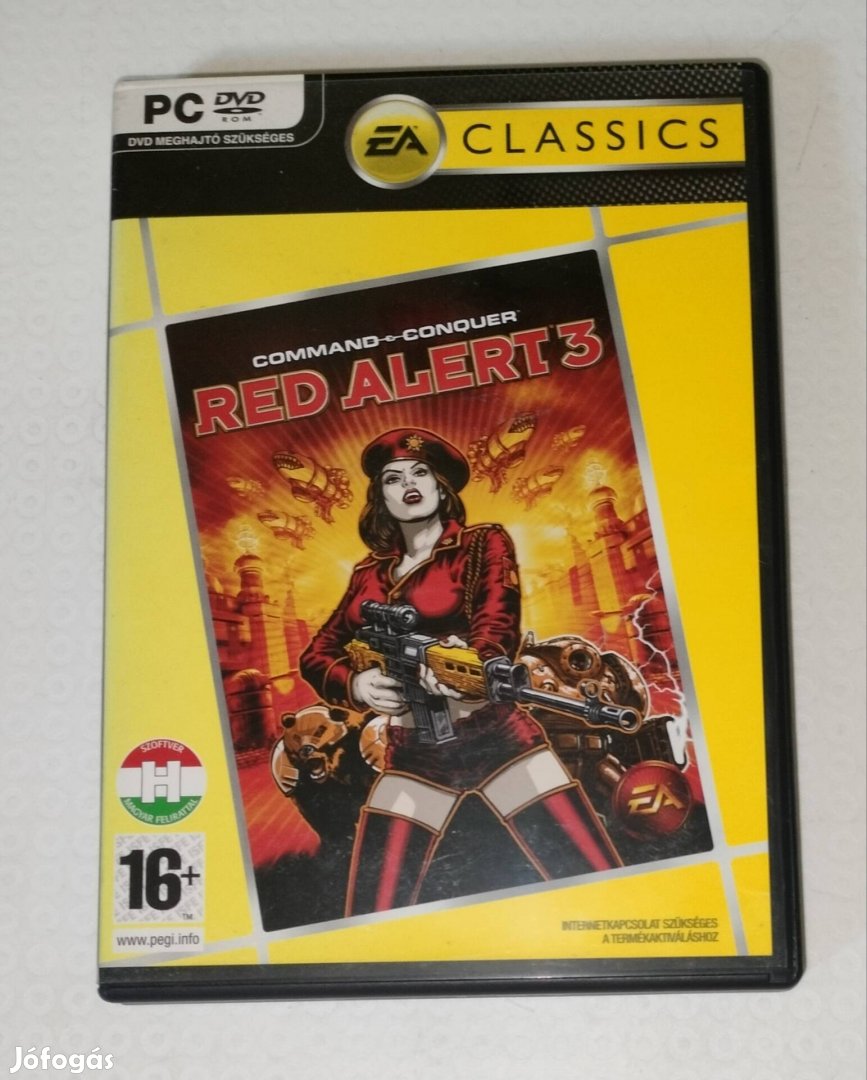 Command and Conquer Red alert 3 pc játék 