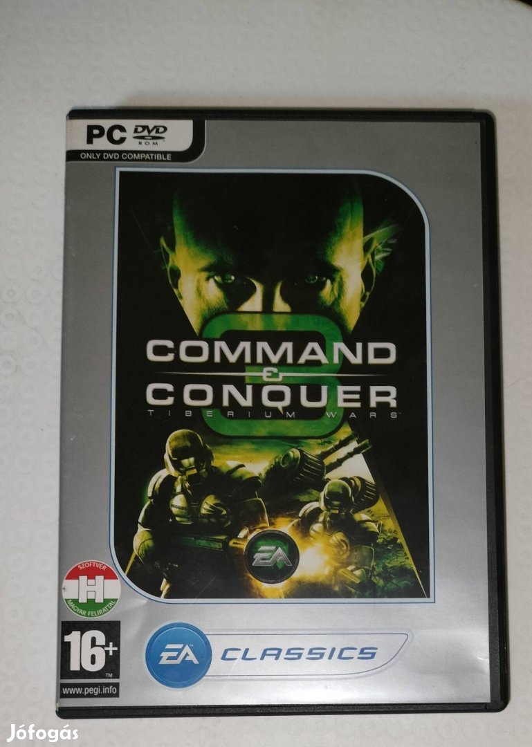 Command and Conquer Tiberium Wars Ea classics pc játék 