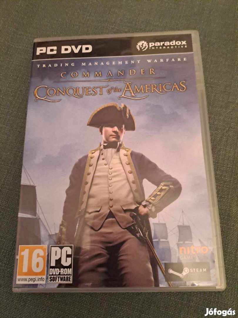 Commander: Conquest of the Americas PC DVD