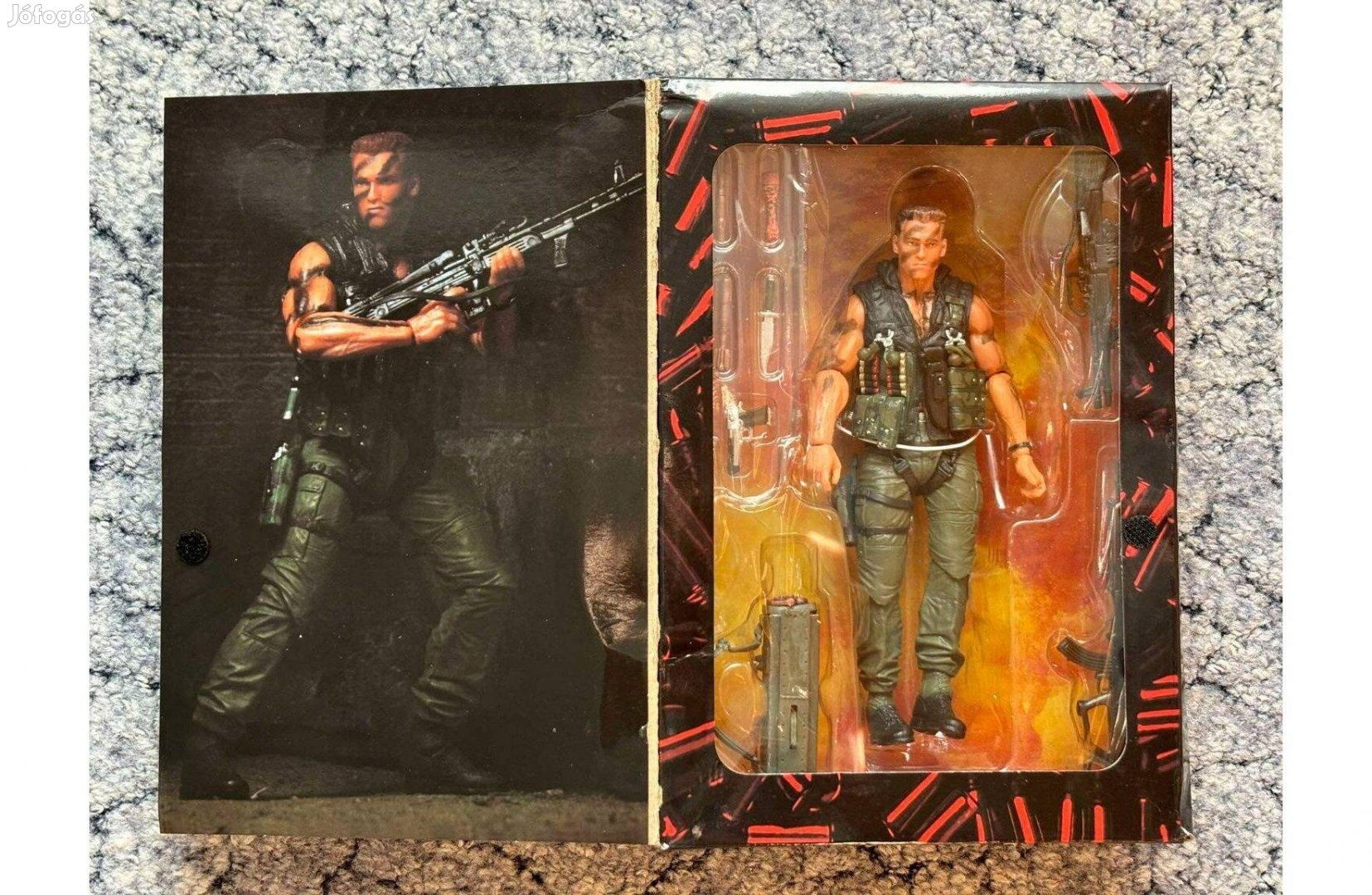 Commando(1985) John Matrix Schwarzenegger Figura !