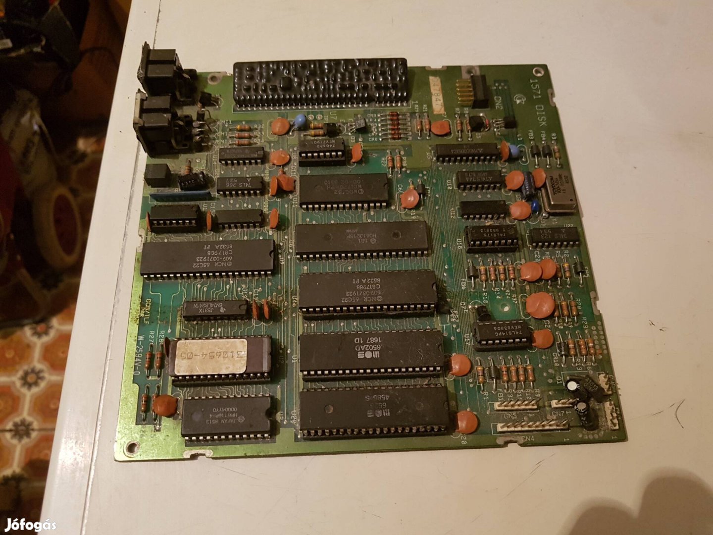 Commodore 1571/2 foppy meghajtó  alaplap