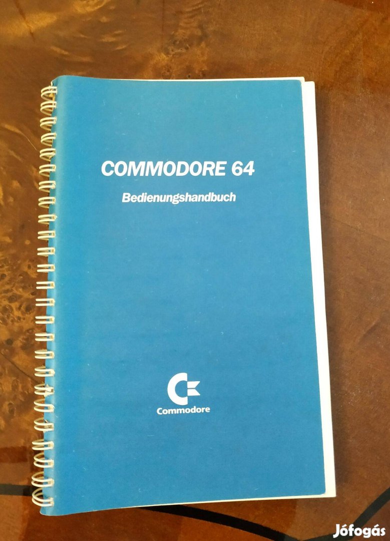 Commodore 64 Bedienungshandbuch, német nyelvű felhasználói kézikönyv