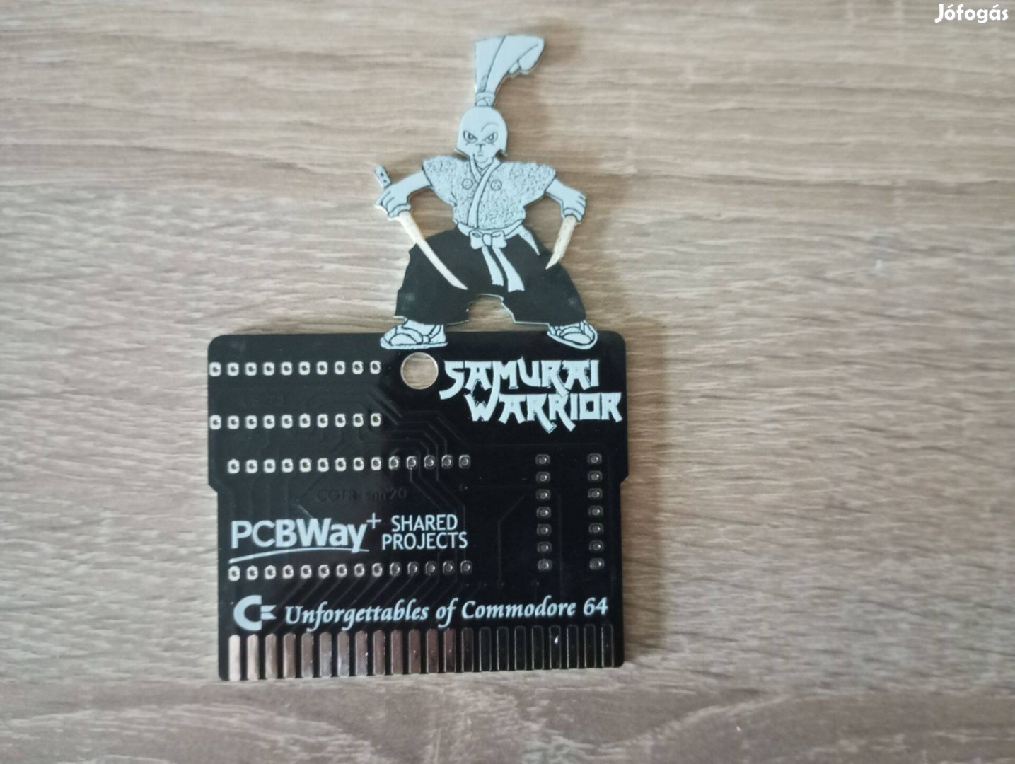 Commodore 64 Játék Cartridge Samurai Warrior Nyák