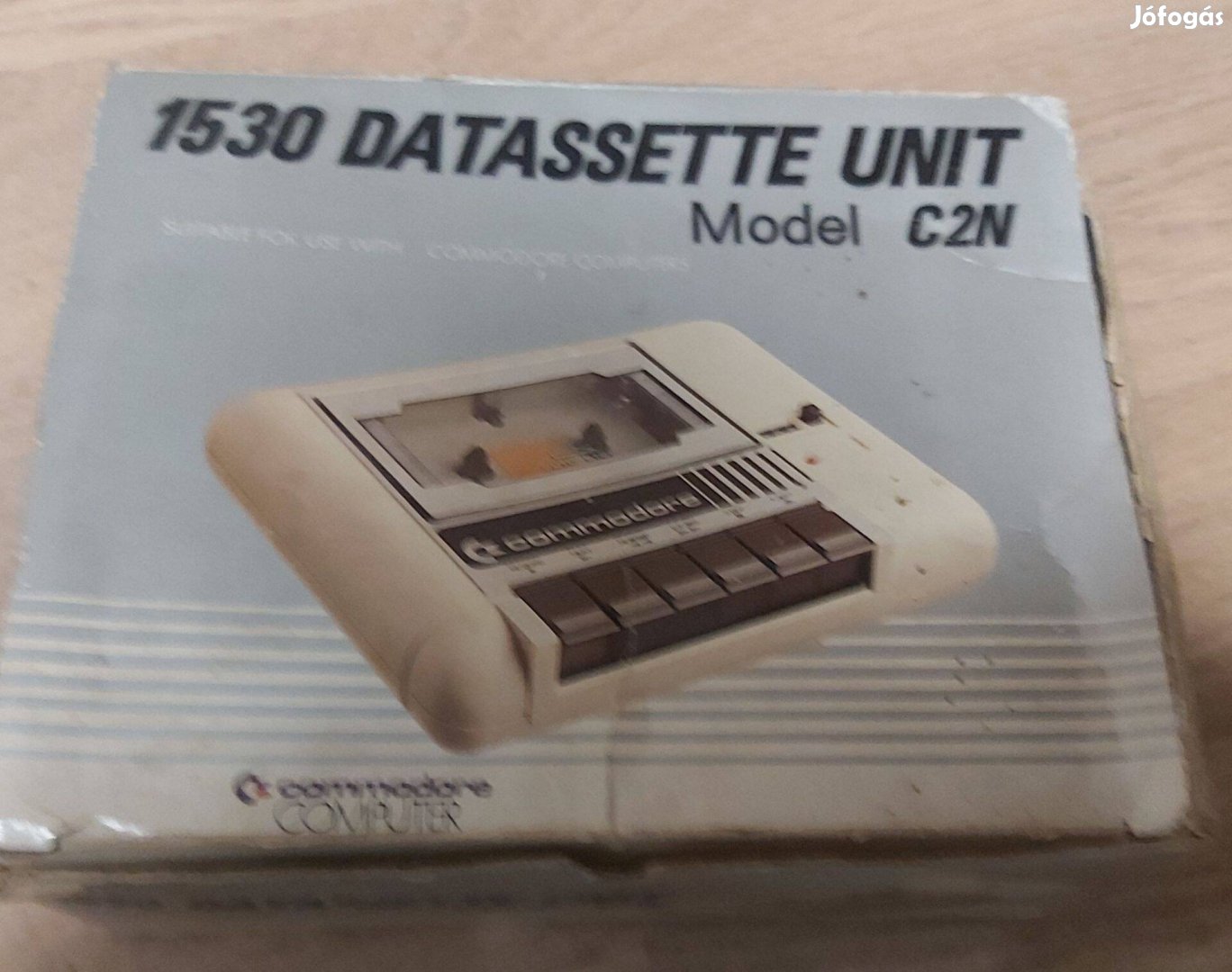 Commodore 64 (C-64) datassette unit C2N-kazettás magnó