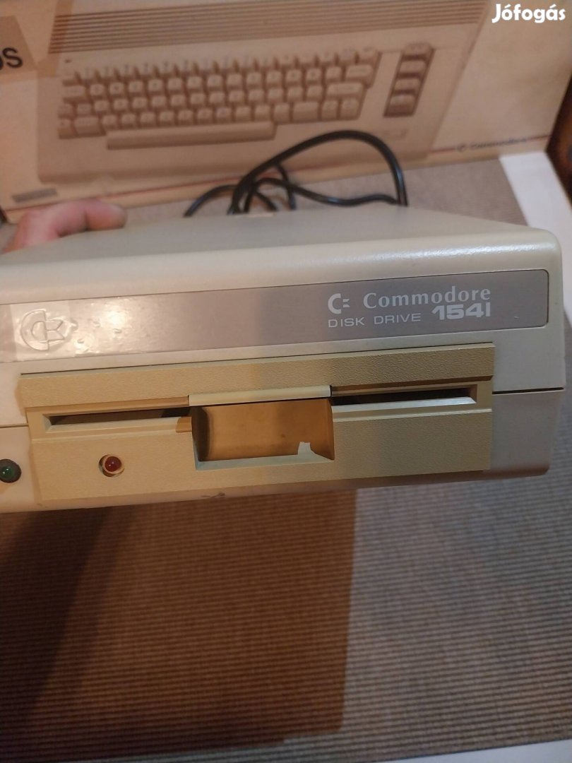 Commodore 64,c64 floppy lemez lejátszo tesztelt müködö