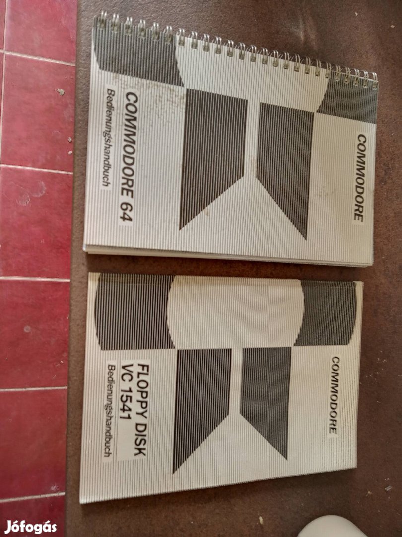 Commodore 64 és vc 1541 gépkönyv német hiánytalan 