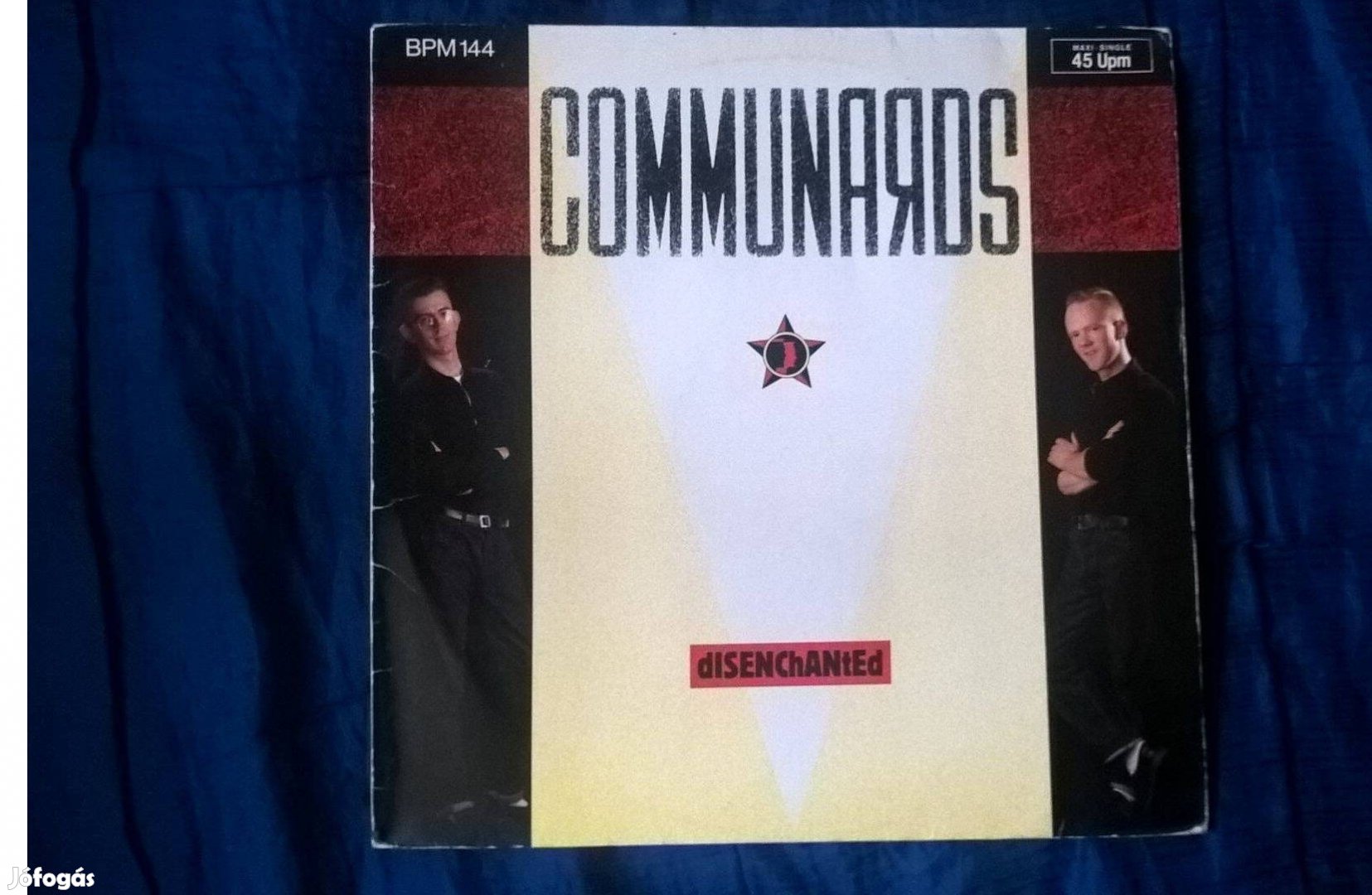 Communards 45rpm 12 maxi-single bakelit lemez jó állapotban