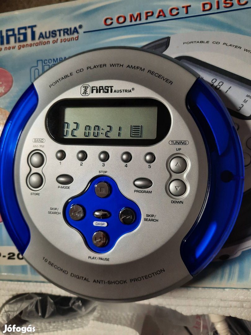 Compact discman player /rádió(Új)