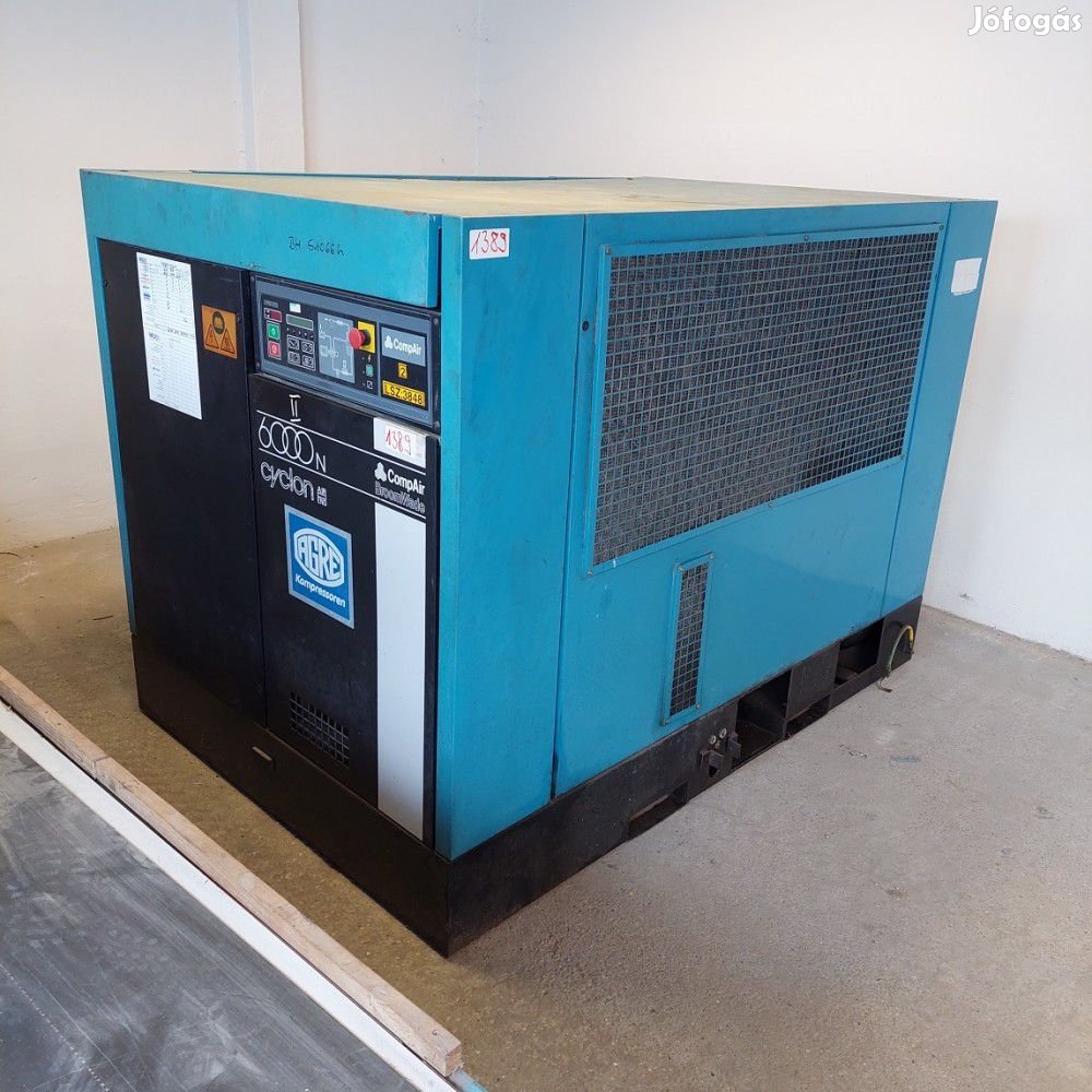 Compair Cyclone 6000N csavarkompresszor 75kw 8bar   12,9m3/perc /ct13