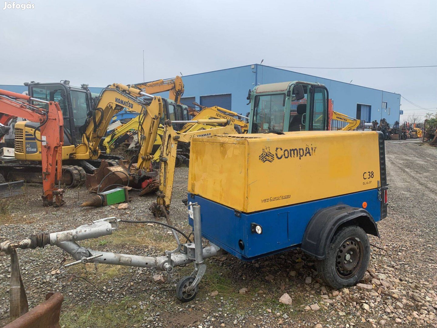 Compair DLT0407 levegő kompresszor