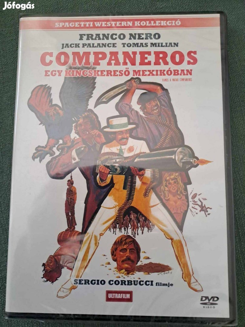 Companeros - Egy kincskereső Mexikóban DVD - bontatlan