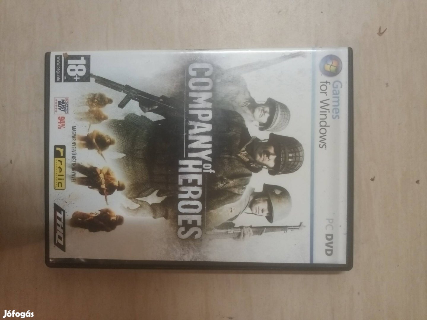 Company of Heroes PC CD-rom