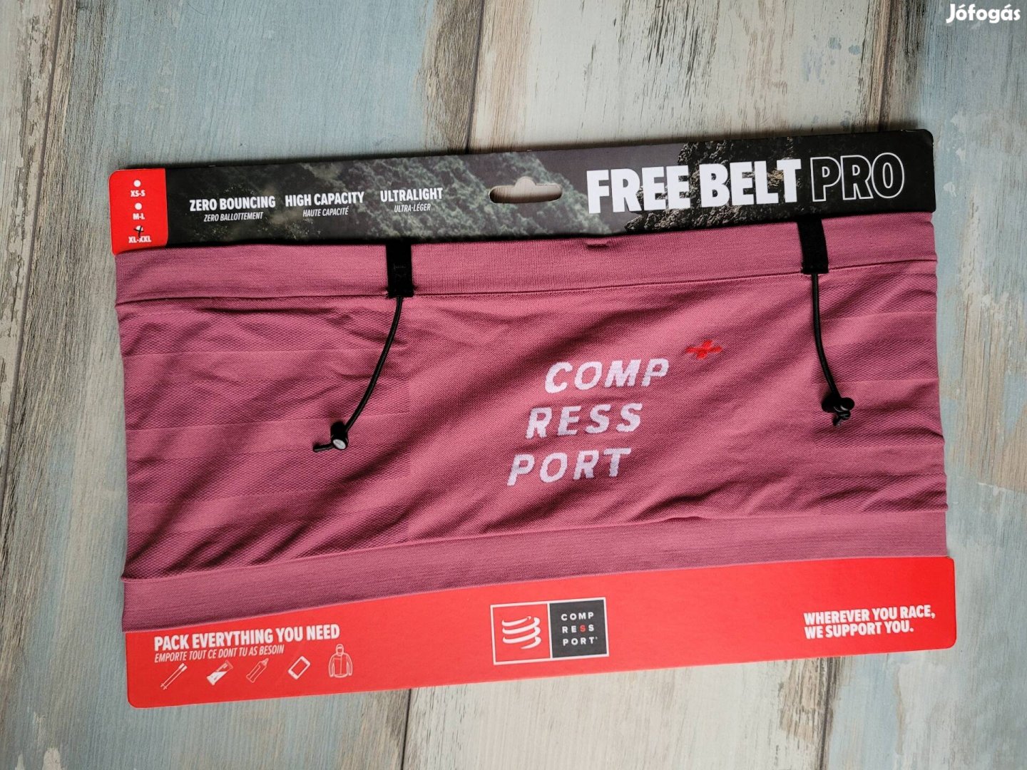 Compressport free belt pro futóöv eladó!