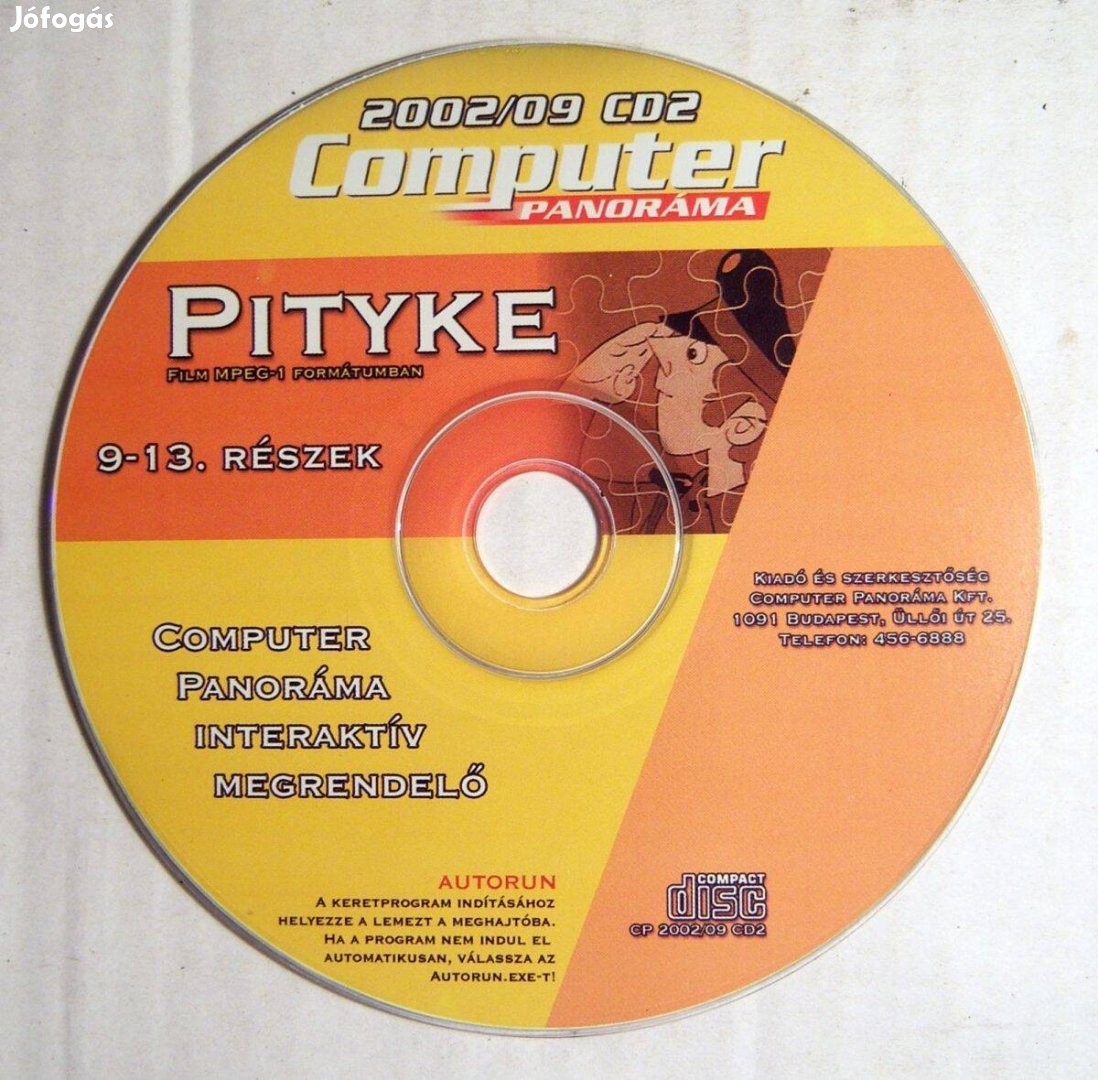 Computer Panoráma 2002/09 CD2 (jogtiszta újságmelléklet)