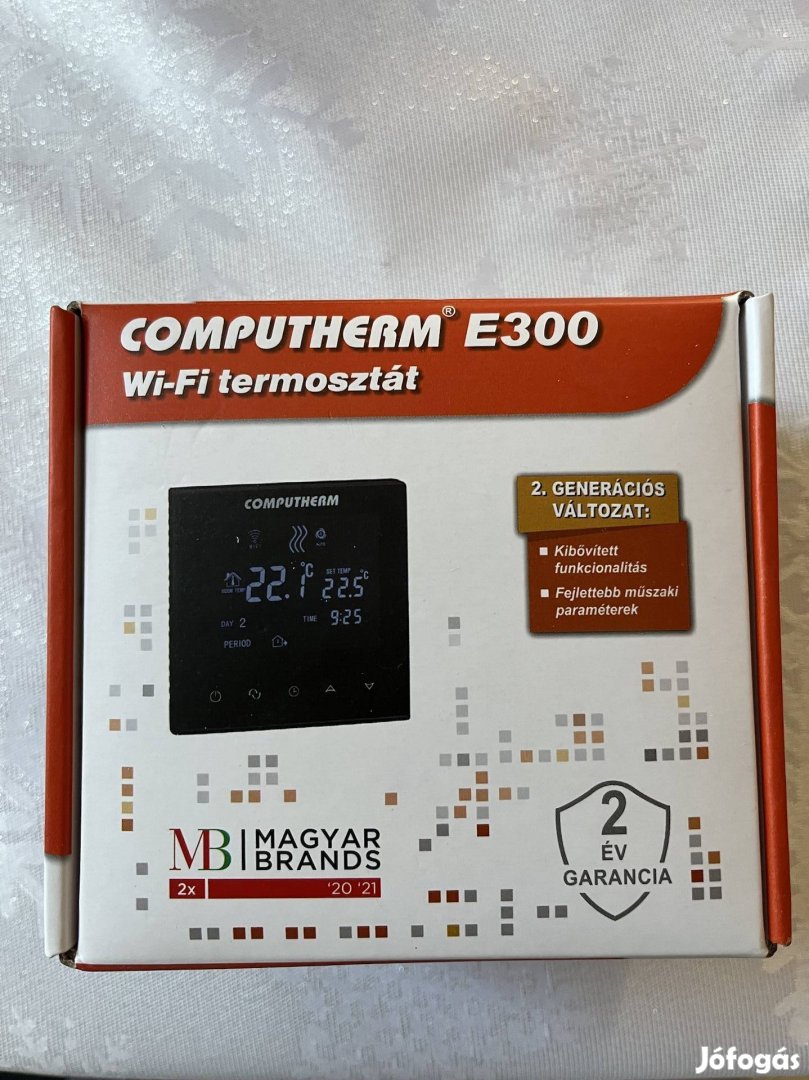 Computherm E300 WiFi programozható termosztát