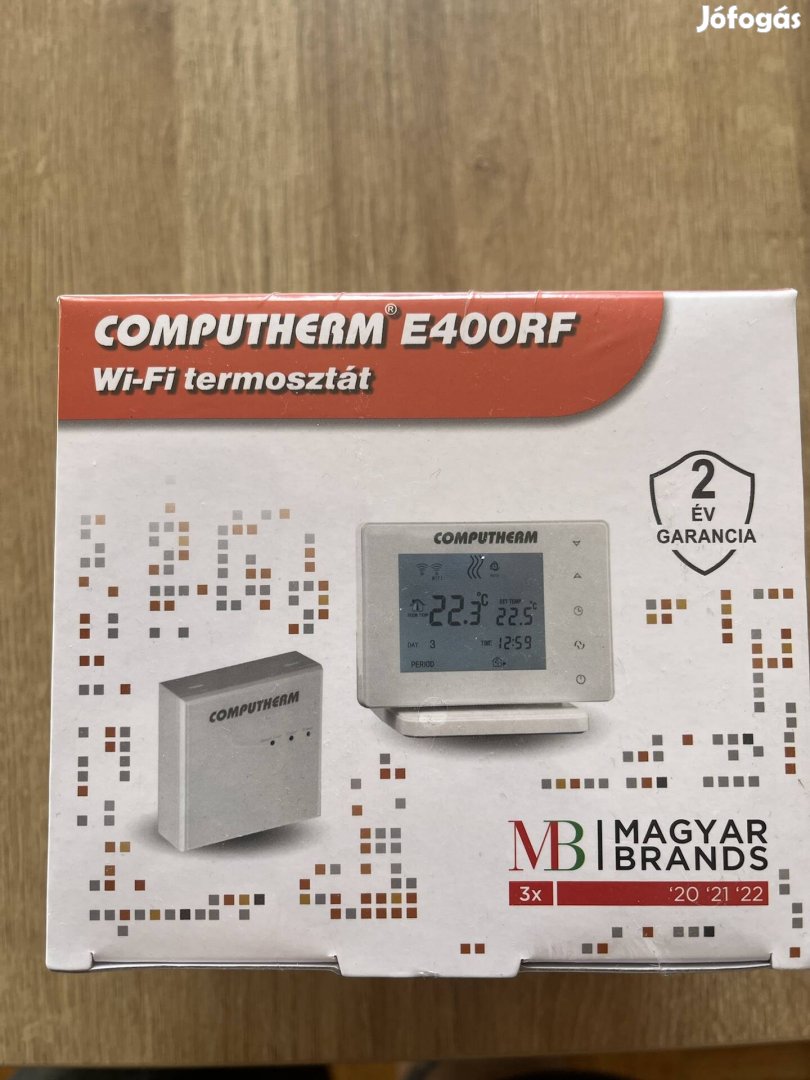 Computherm E400RF Wifi termosztát vezeték nélküli vezérlővel