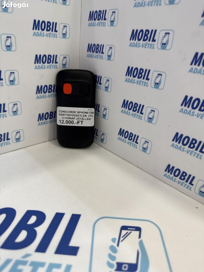 ConCorde sPhone 1300 Kártyafüggetlen, 12 hó garancia