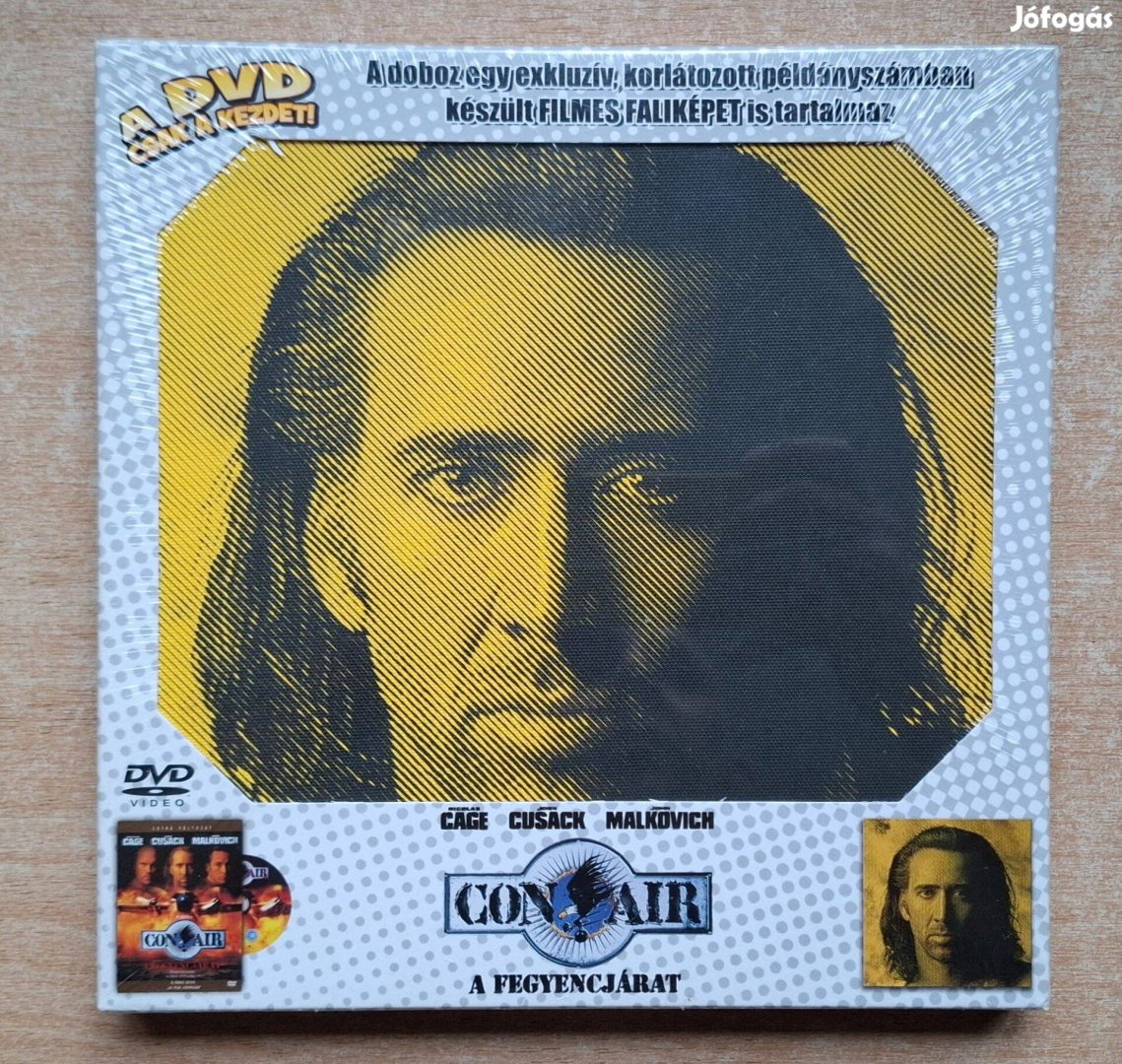Con Air A fegyencjárat (1997) DVD+Filmes falikép (bontatlan)