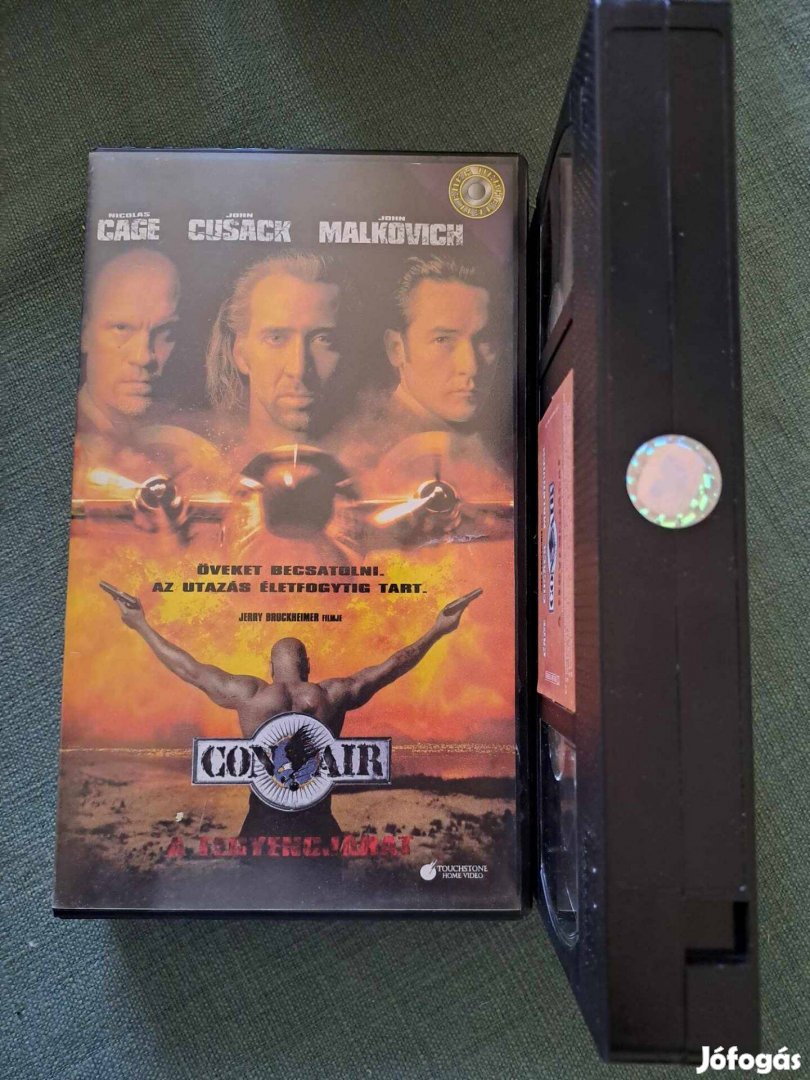 Con Air -A fegyencjárat VHS