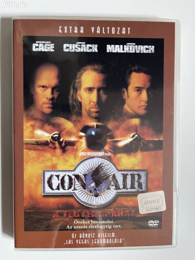 Con Air - A fegyencjárat (DVD)