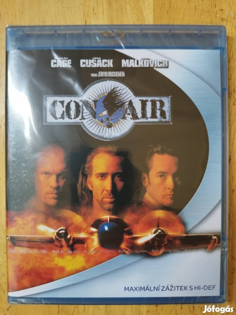 Con - Air a fegyencjárat blu-ray Nicolas Cage Új 