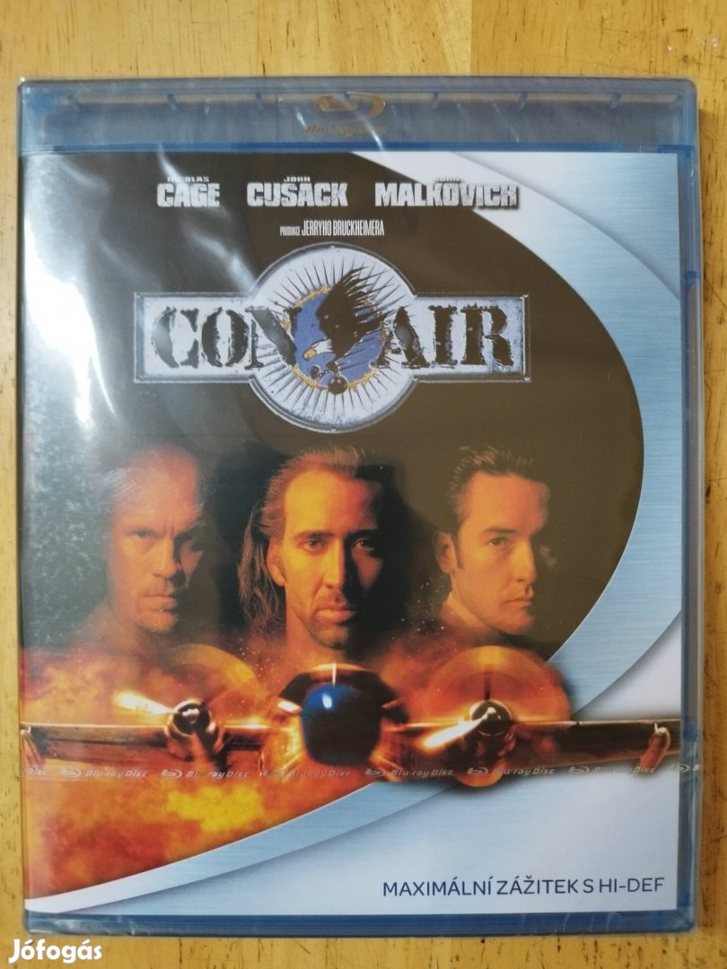 Con-air a fegyencjárat blu-ray Nicolas Cage Bontatlan 