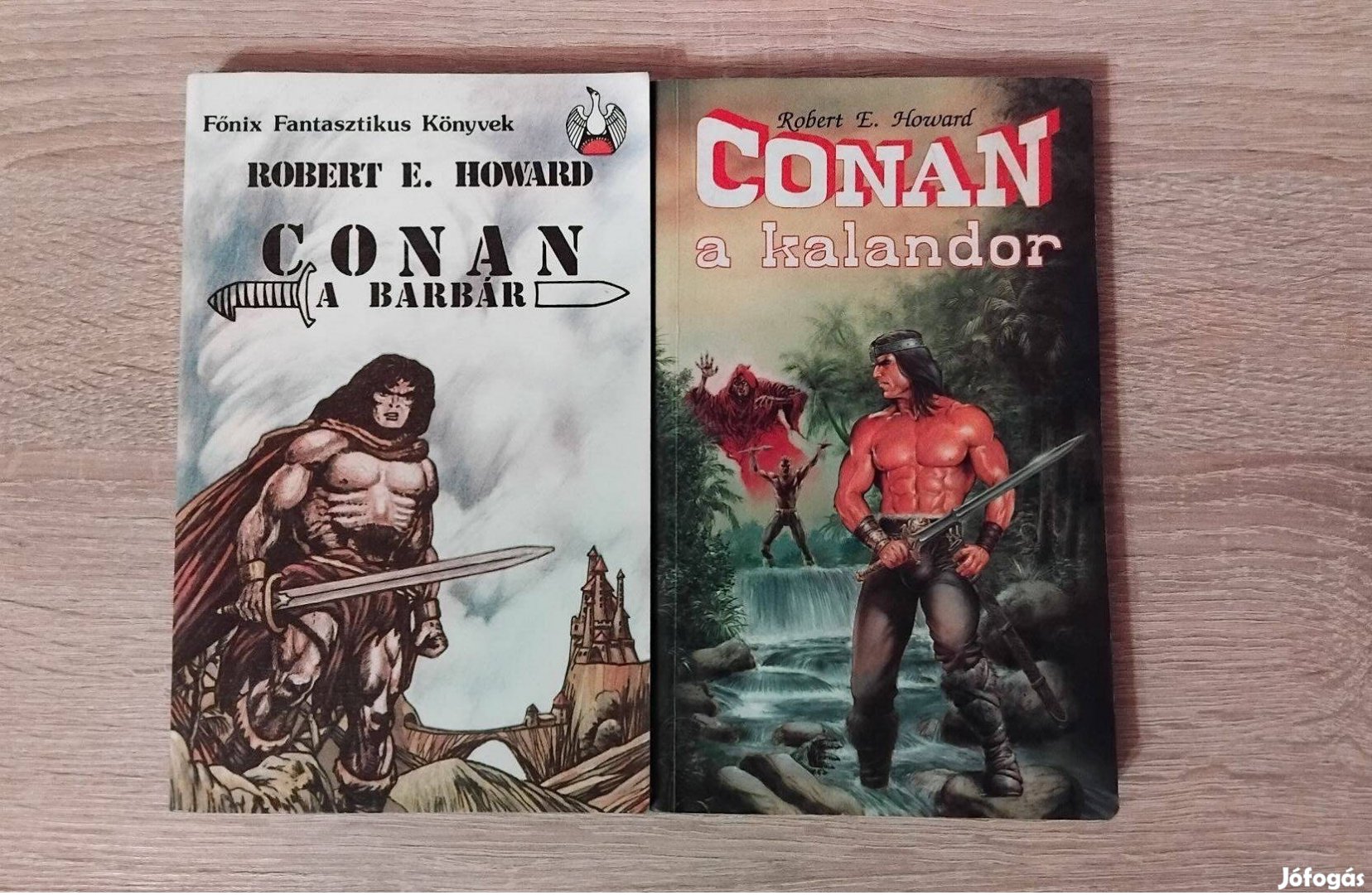 Conan a Barbár és Conen a kalandor könyv egyben