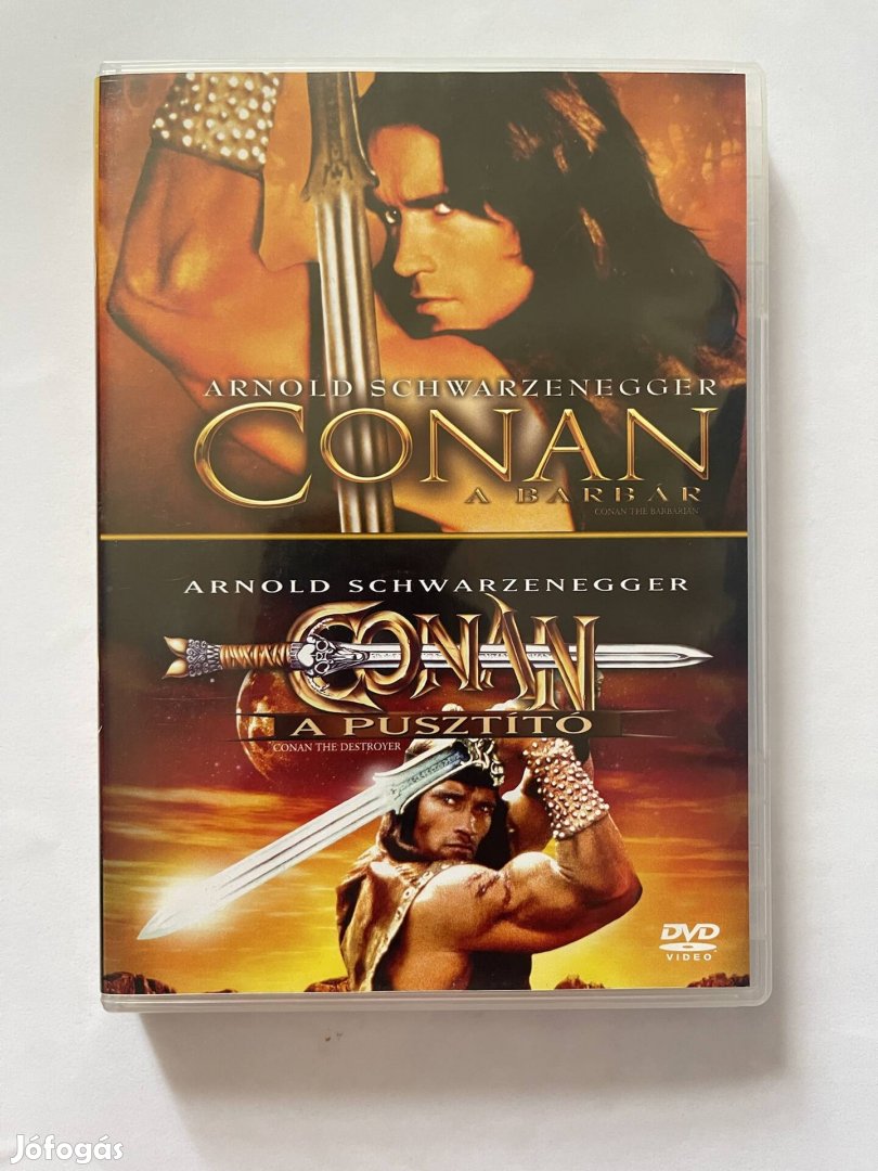 Conan a barbár és pusztító dvd